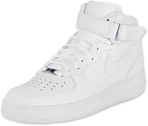 nike air force 1 mid youth gs schuhe weiß|white air force 1 shoes for kids.